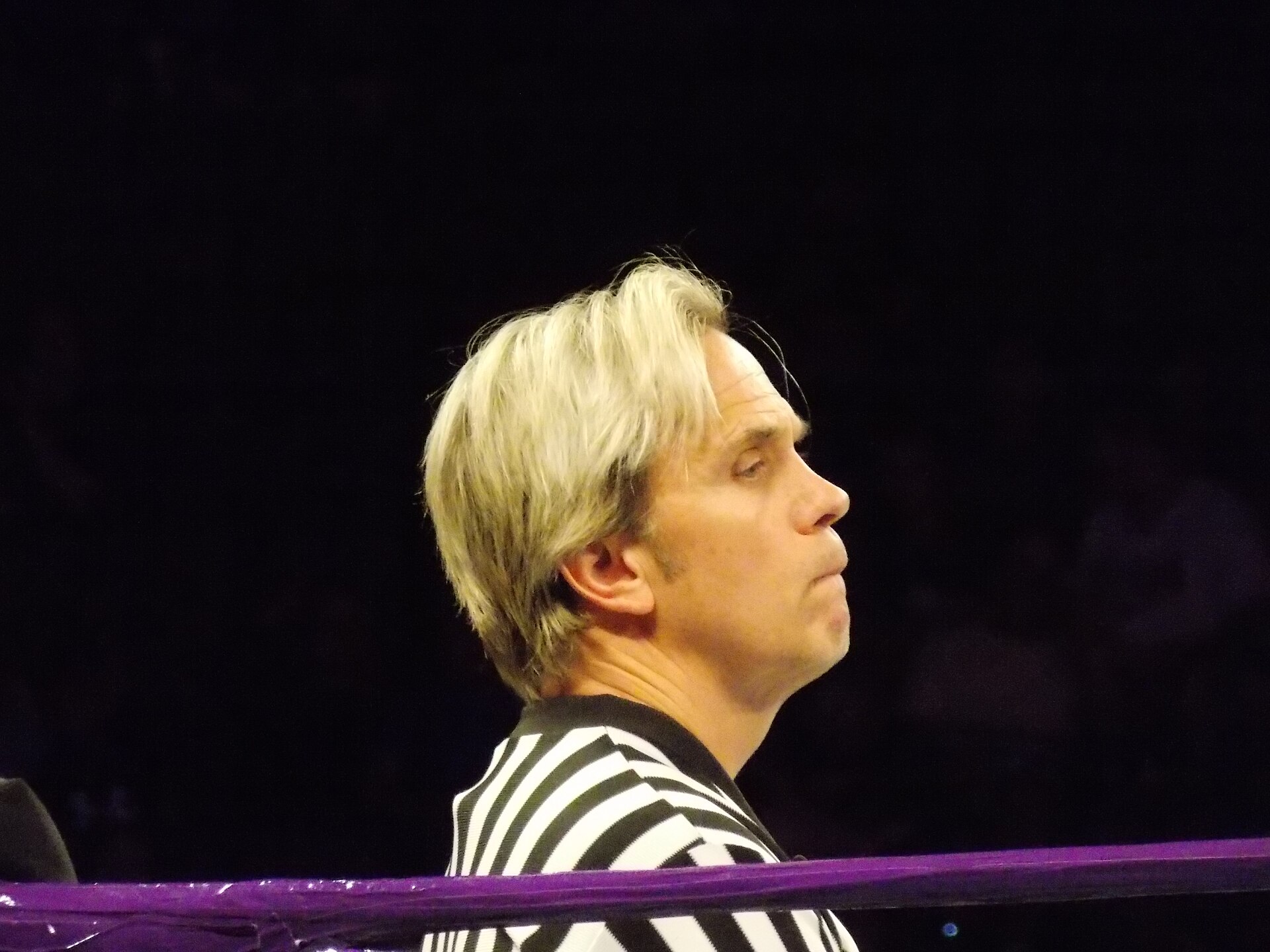 Charles Robinson — in the ring