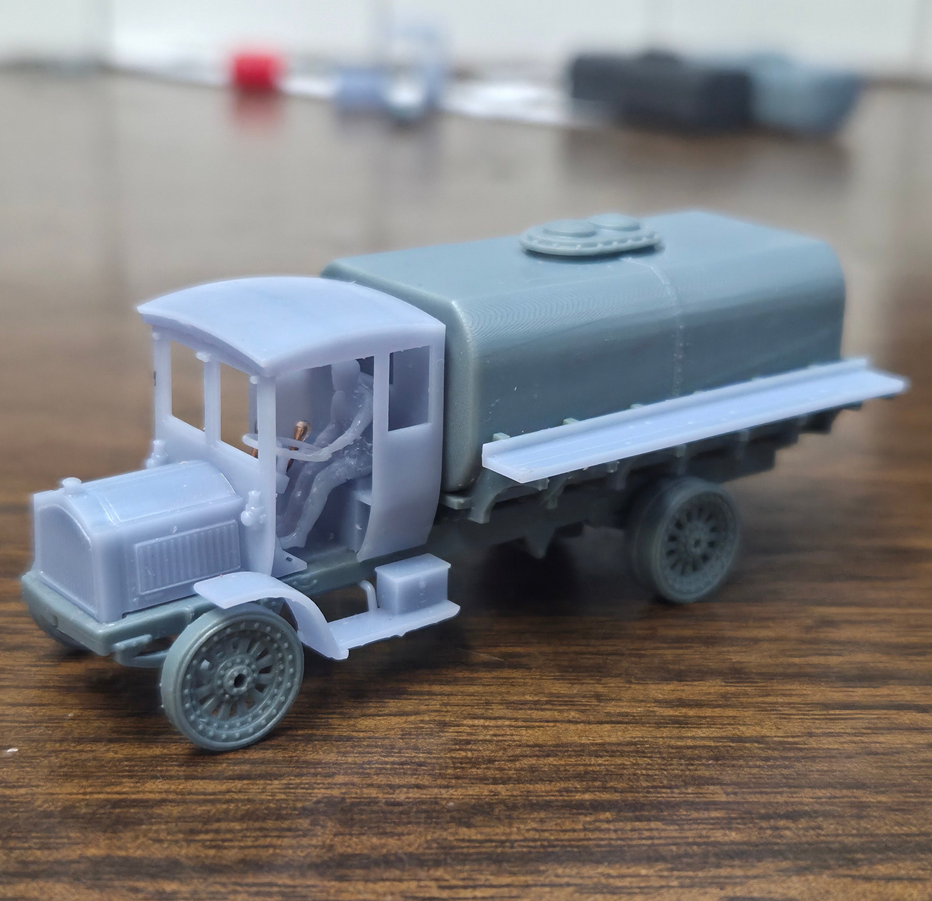 1920s Packard tanker, printed in resin by 3G